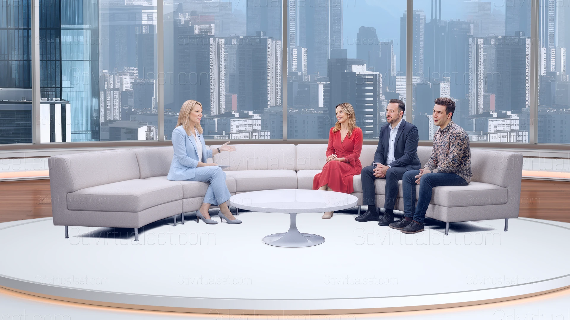 Virtual Set 141 For vMix Shot 1-4